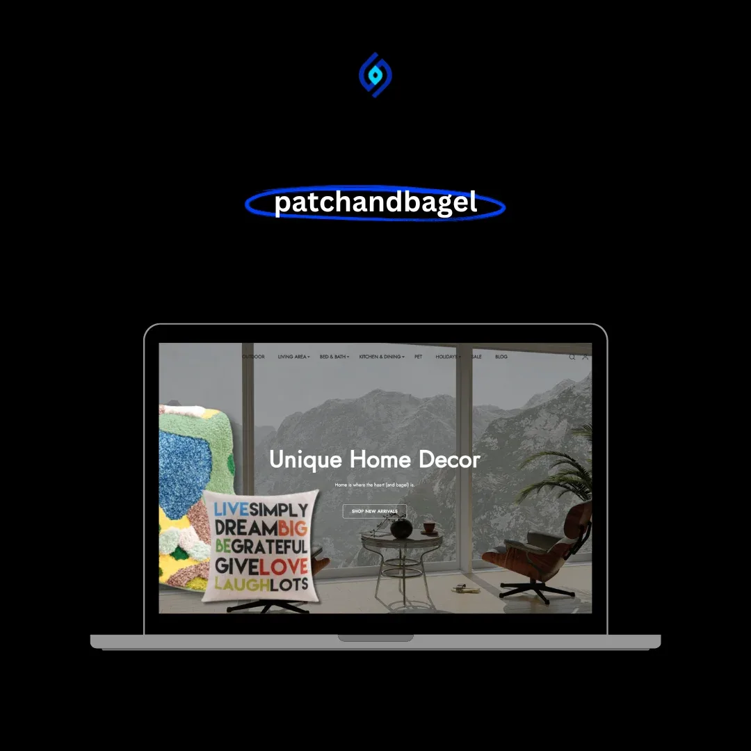 patchandbagel shopify website development