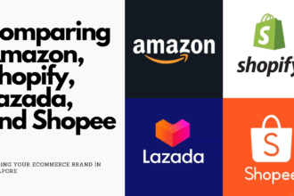 Comparing Amazon, Shopify, Lazada and Shope