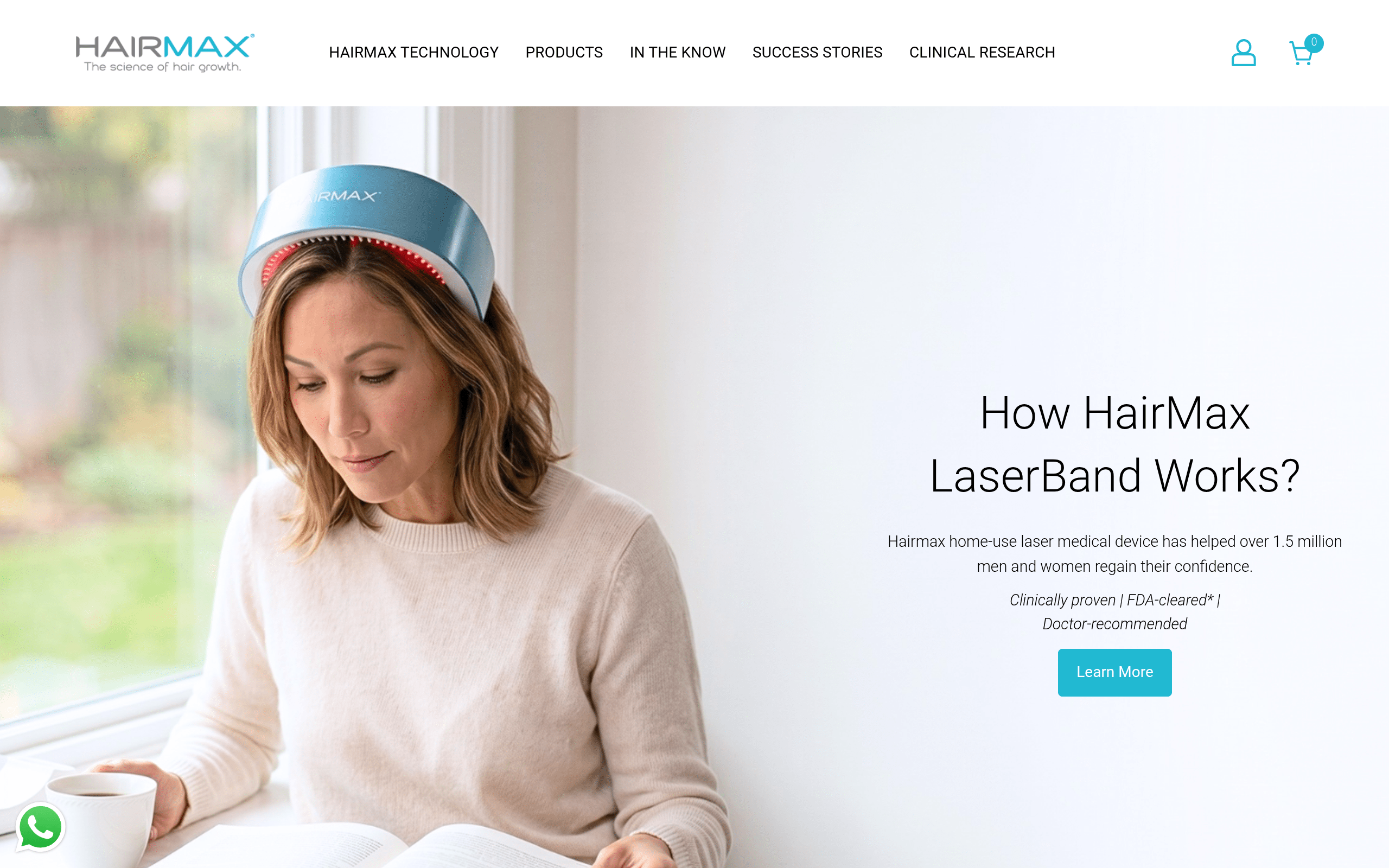 HairMax Shopify store