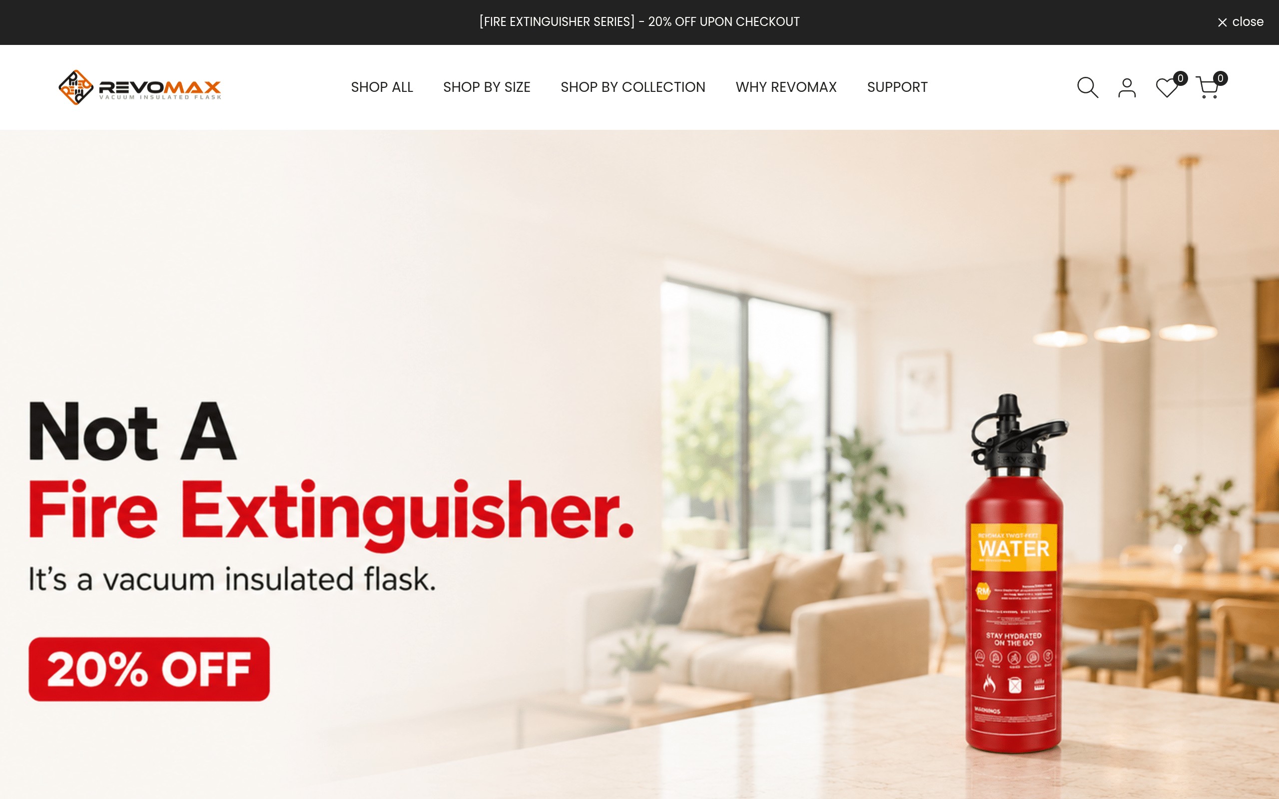 Revomax Shopify store