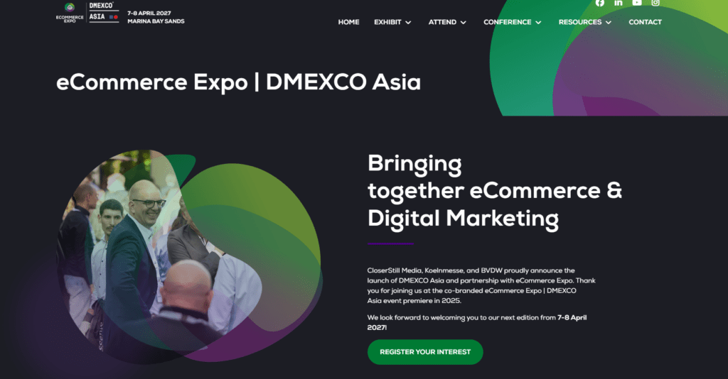 Events in Singapore Every eCommerce Founder Should Attend (2026 Edition)