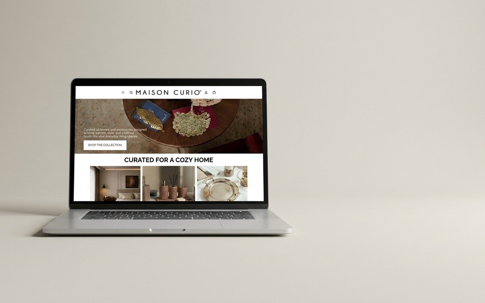 Maison Curio Shopify store