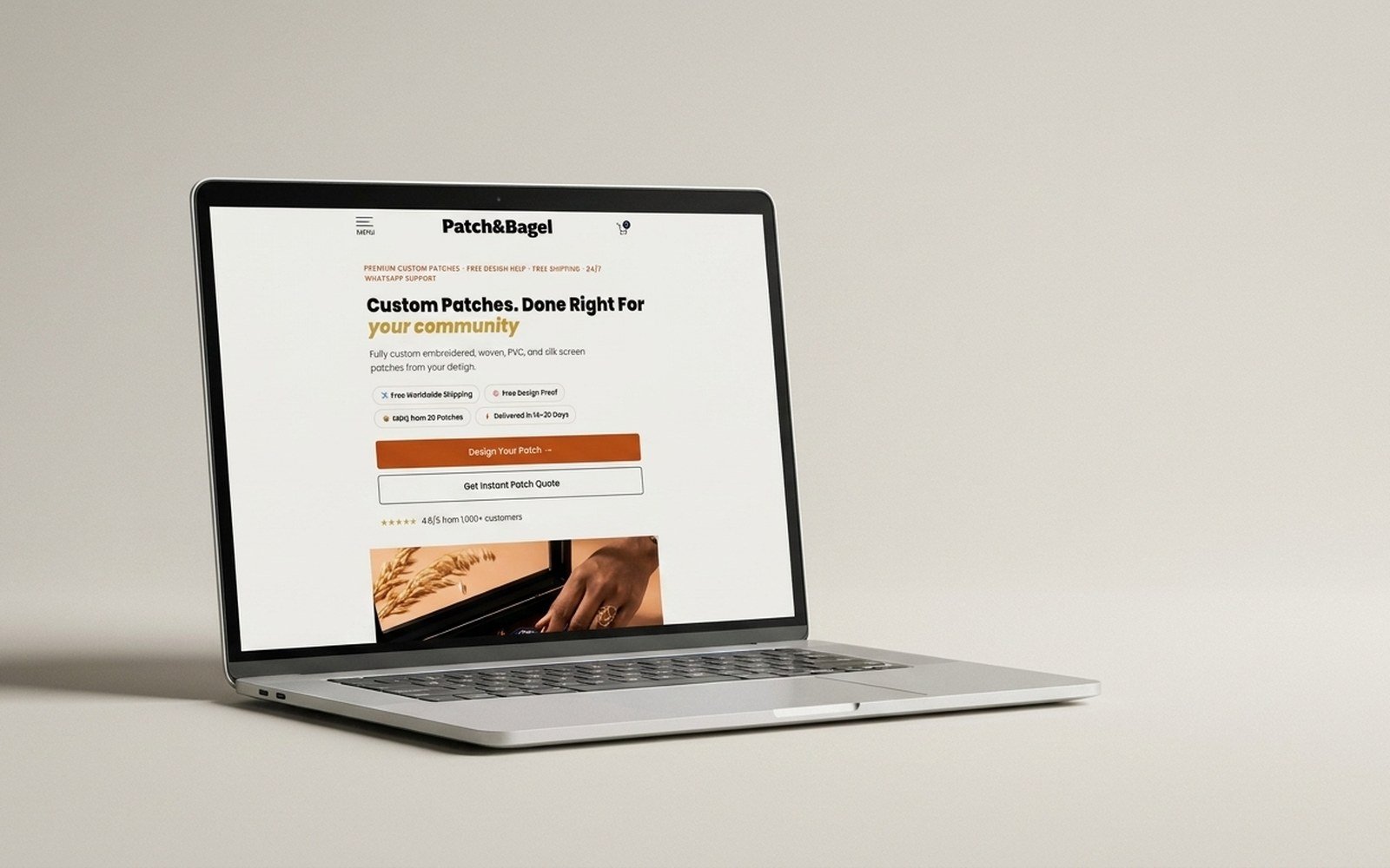 Patch&Bagel Shopify store