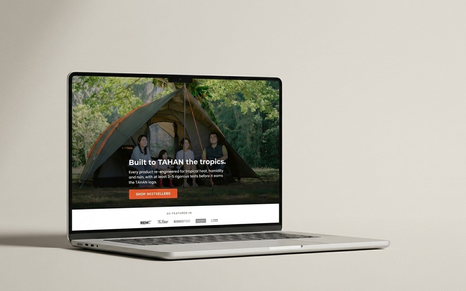 TAHAN Shopify store