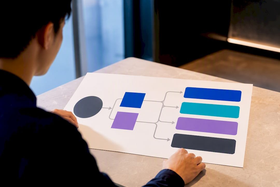A/B test branching into audience segments