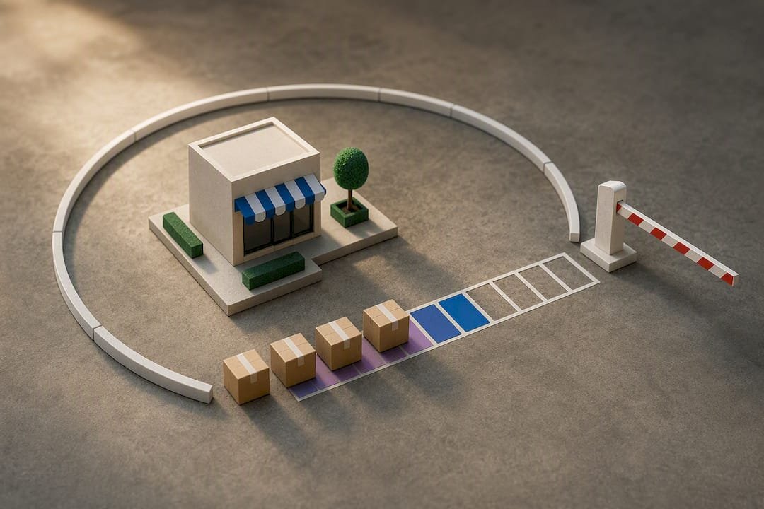 Protect Margin, Merchants: Shopify Local Delivery Two Week Test Illustration of capped local delivery pilot