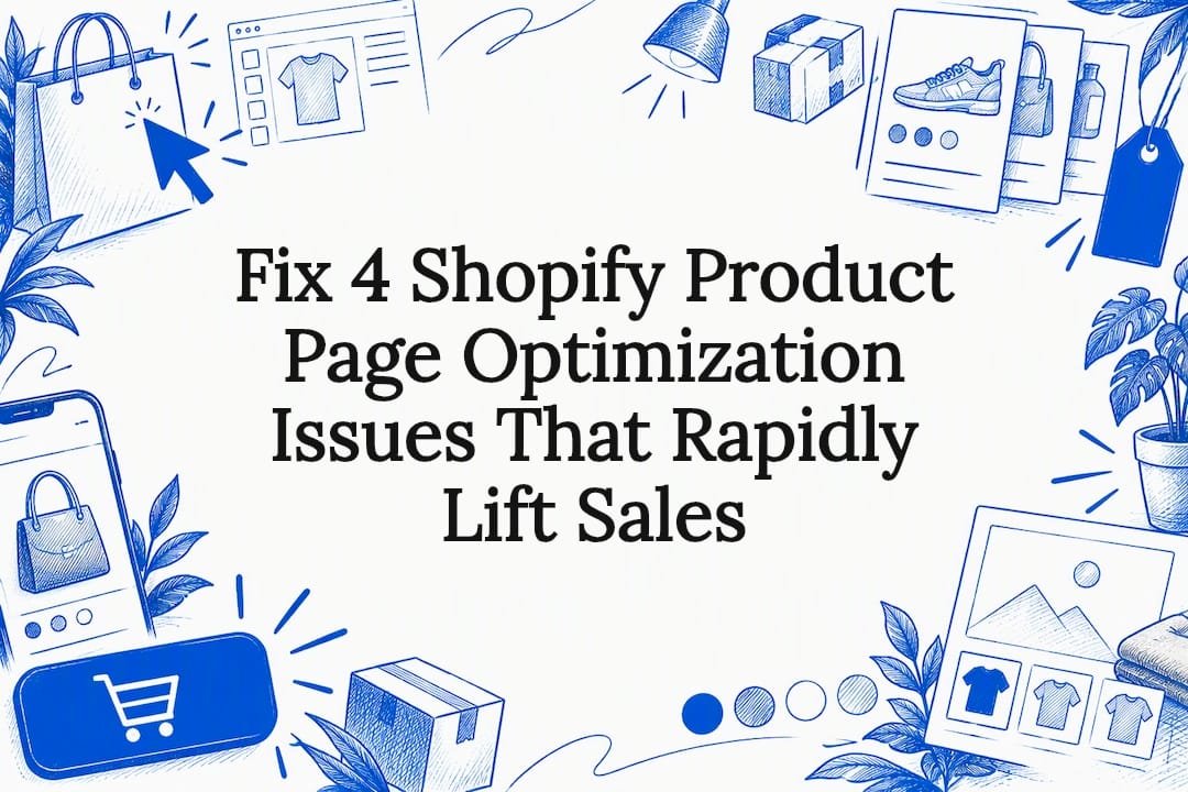 Decorative Shopify optimization title card