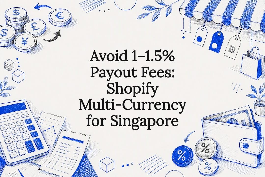 Decorative multi-currency Shopify title card