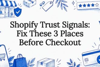 Hand-drawn trust signals title card