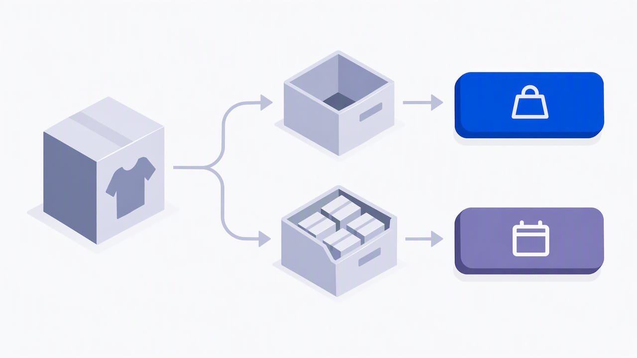 Inventory levels determine pre-order button state