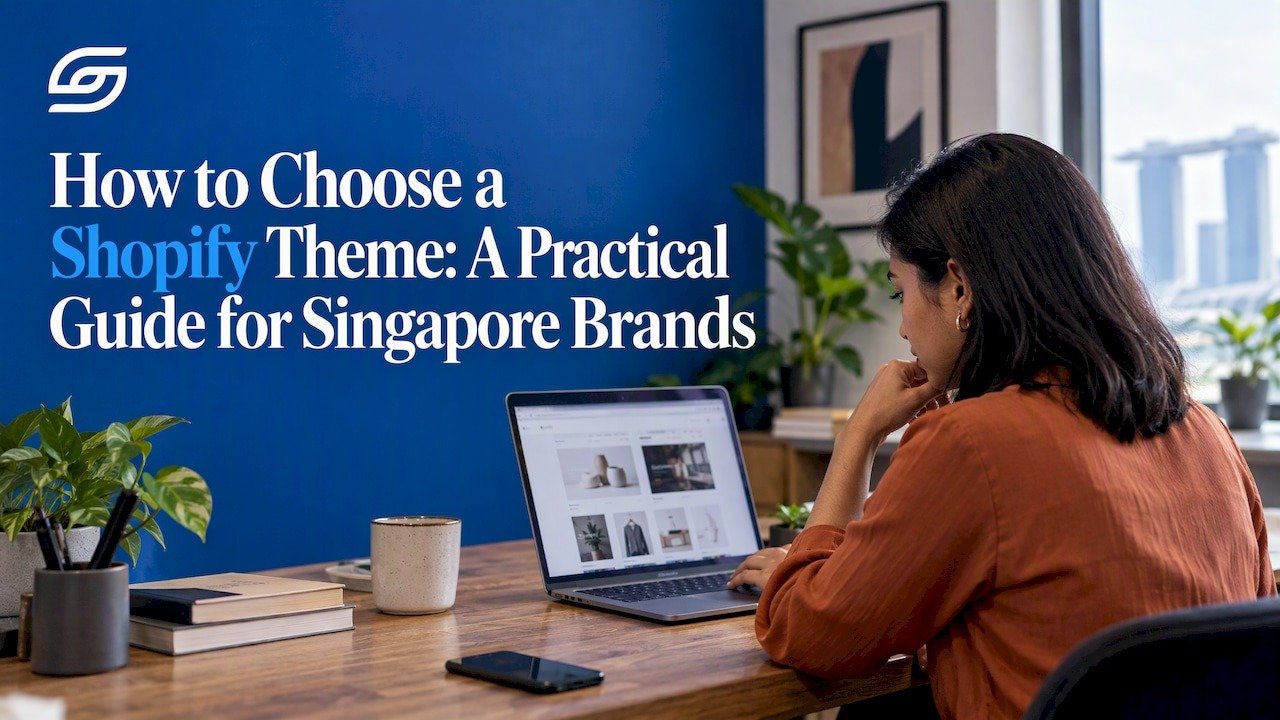 Founder comparing Shopify storefront theme previews