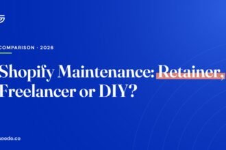 Shopify maintenance retainer vs freelancer vs DIY comparison