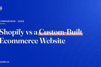 Shopify vs a custom-built ecommerce website comparison for Singapore SMEs