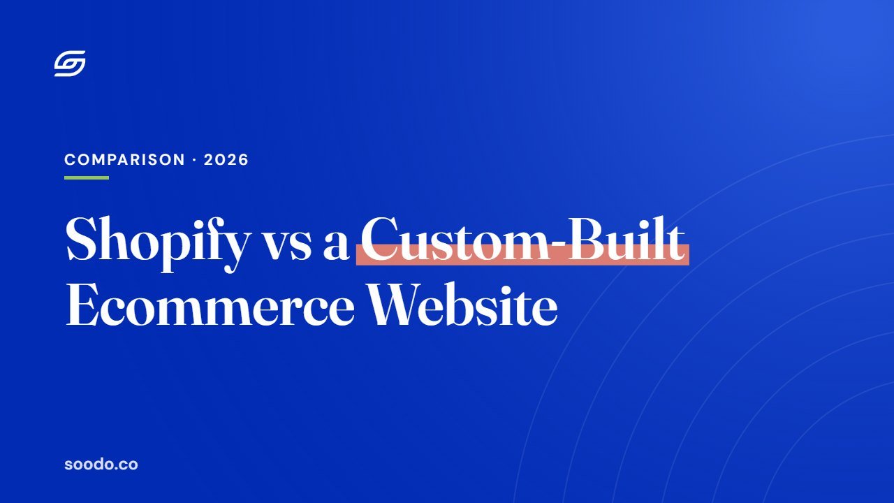 Shopify vs a custom-built ecommerce website comparison for Singapore SMEs
